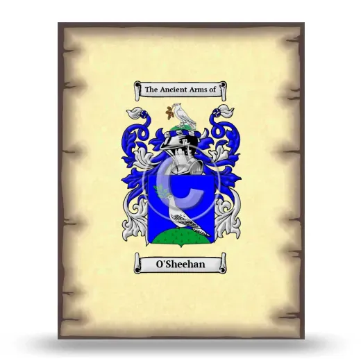 O'Sheehan Coat of Arms Print