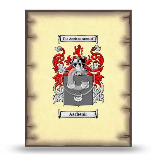 Aachenir Coat of Arms Print