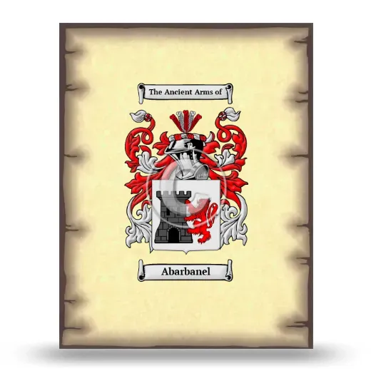 Abarbanel Coat of Arms Print