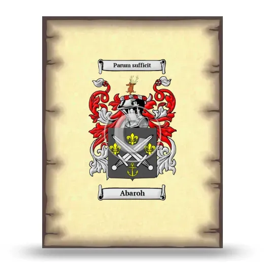 Abaroh Coat of Arms Print