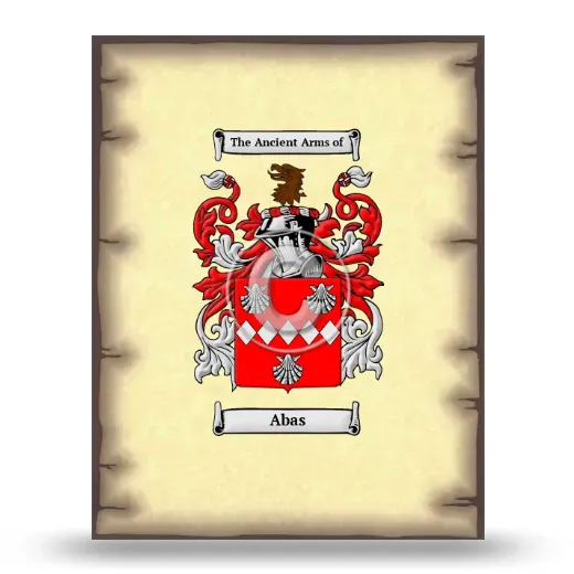Abas Coat of Arms Print