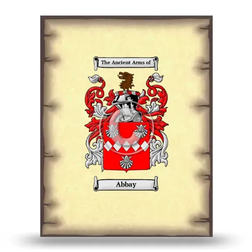 Abbay Coat of Arms Print