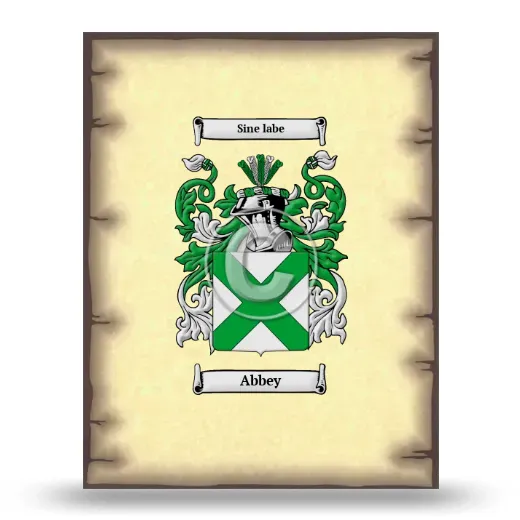 Abbey Coat of Arms Print