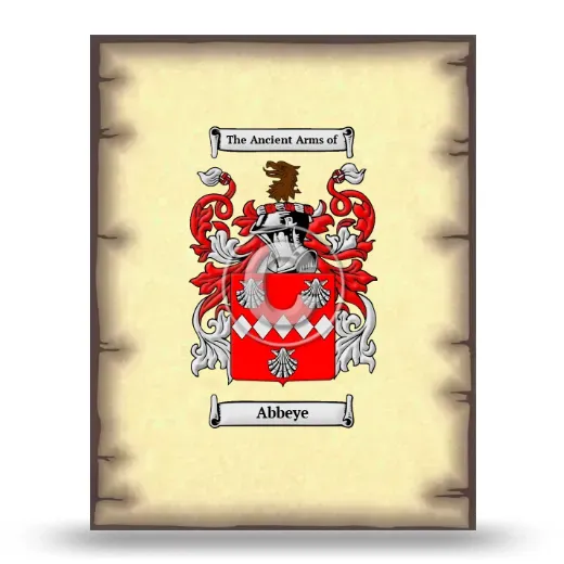 Abbeye Coat of Arms Print