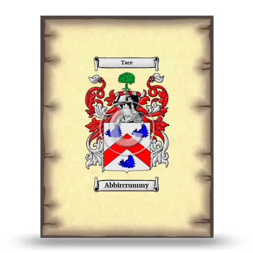Abbircrummy Coat of Arms Print