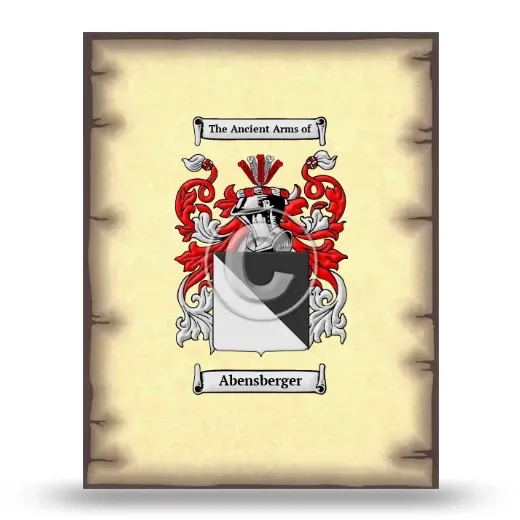 Abensberger Coat of Arms Print