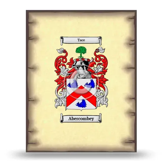 Abercombey Coat of Arms Print