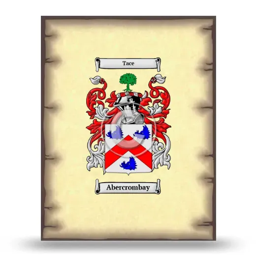Abercrombay Coat of Arms Print