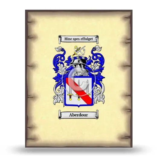 Aberdour Coat of Arms Print