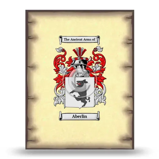 Aberlin Coat of Arms Print
