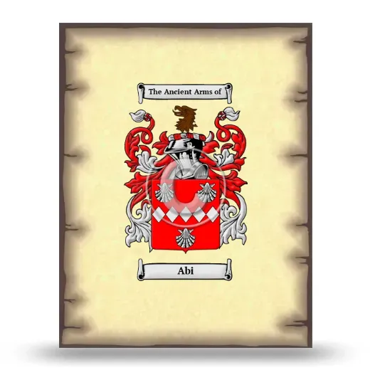 Abi Coat of Arms Print