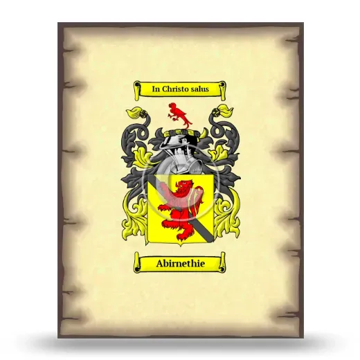 Abirnethie Coat of Arms Print