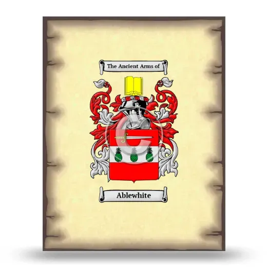 Ablewhite Coat of Arms Print