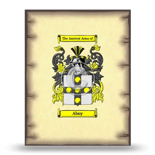 Abny Coat of Arms Print