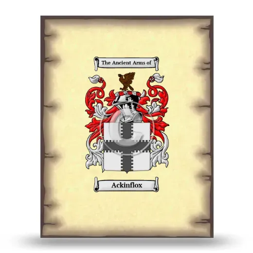 Ackinflox Coat of Arms Print