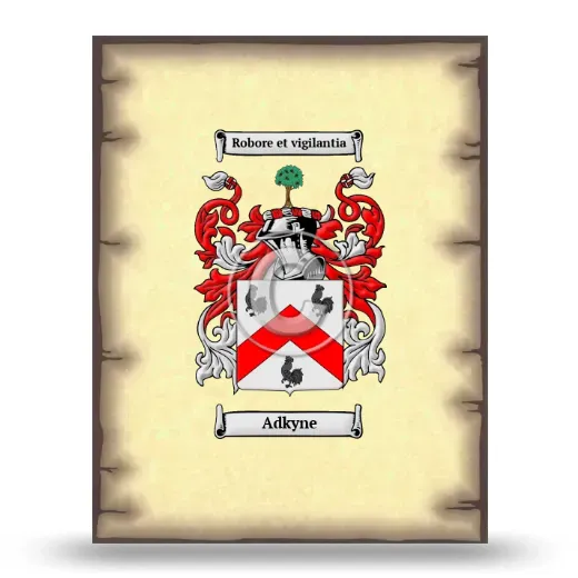 Adkyne Coat of Arms Print