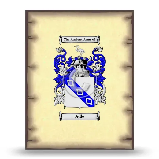 Adle Coat of Arms Print