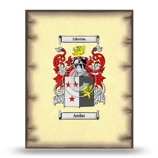 Aedar Coat of Arms Print