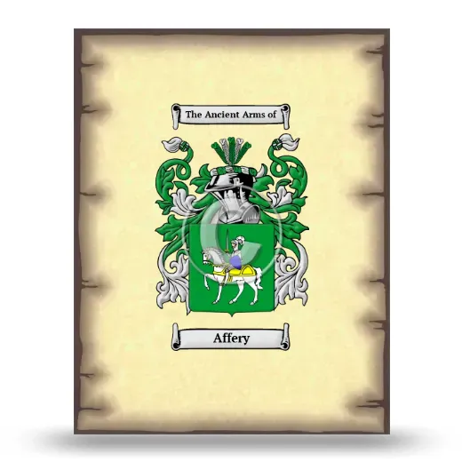 Affery Coat of Arms Print