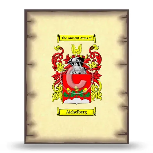 Aichelberg Coat of Arms Print