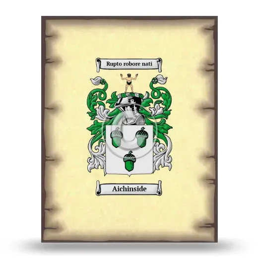 Aichinside Coat of Arms Print