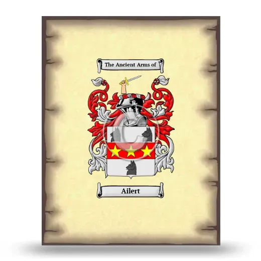 Ailert Coat of Arms Print