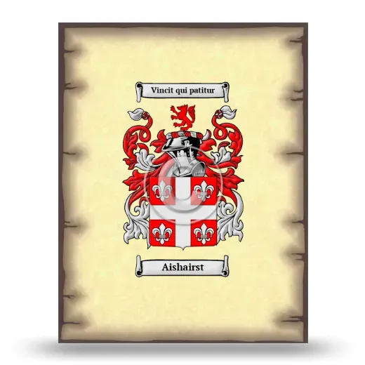 Aishairst Coat of Arms Print