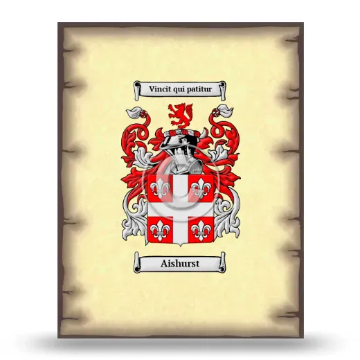 Aishurst Coat of Arms Print