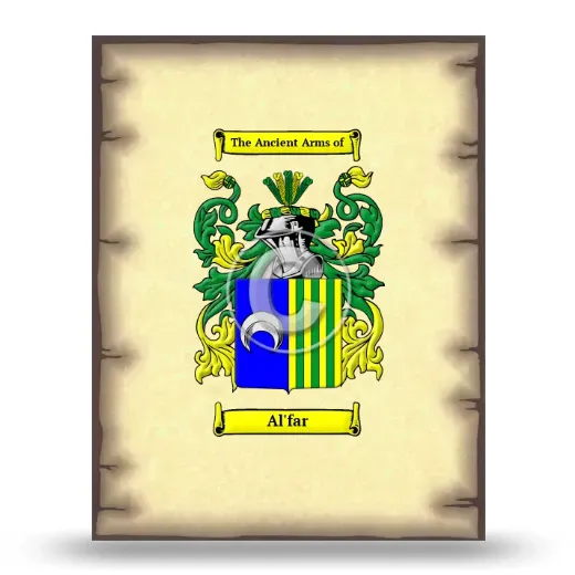 Al'far Coat of Arms Print