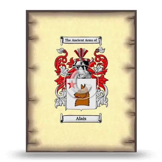 Alais Coat of Arms Print