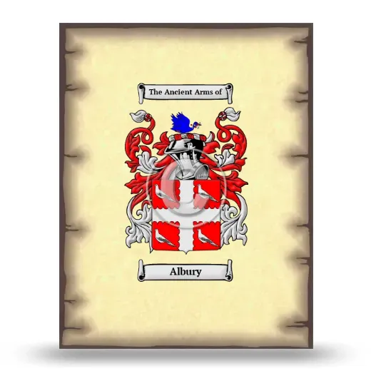 Albury Coat of Arms Print