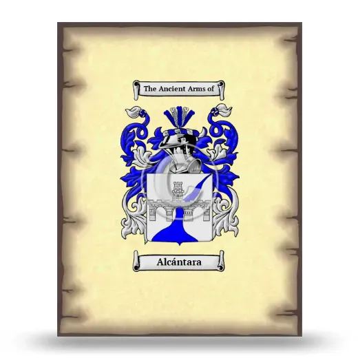 Alcántara Coat of Arms Print