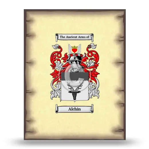 Alchin Coat of Arms Print