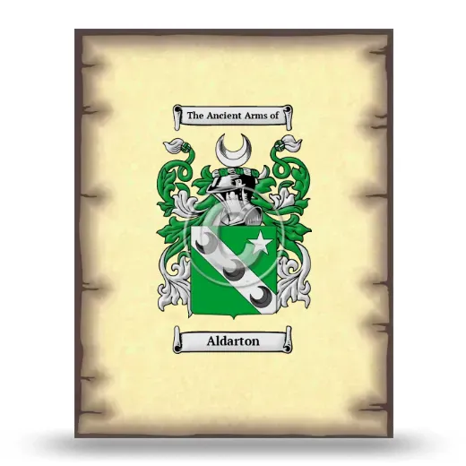 Aldarton Coat of Arms Print