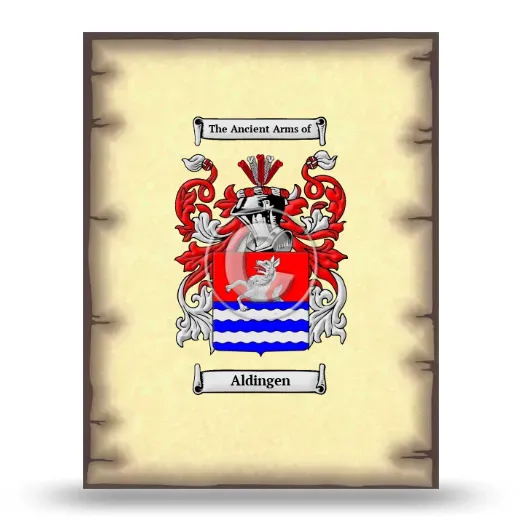Aldingen Coat of Arms Print