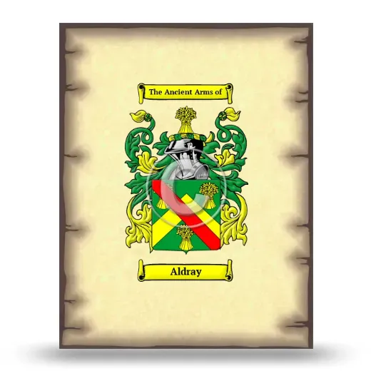 Aldray Coat of Arms Print