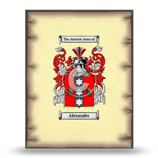 Alexander Coat of Arms Print