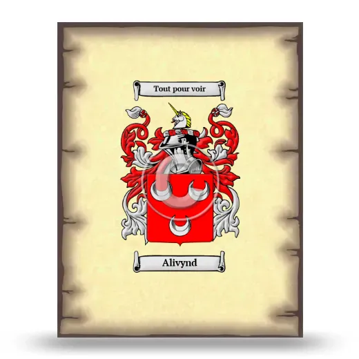 Alivynd Coat of Arms Print