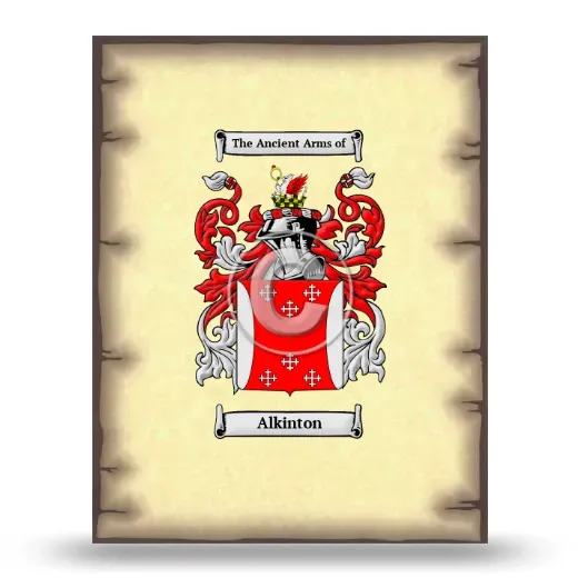 Alkinton Coat of Arms Print