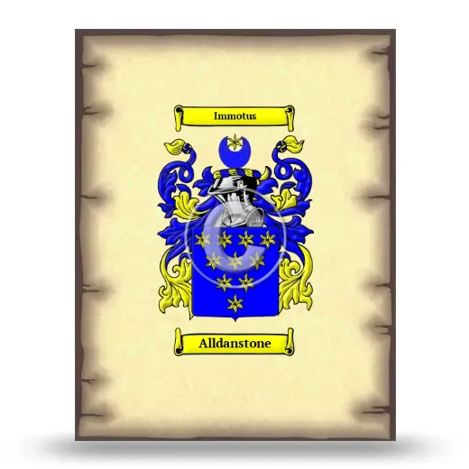Alldanstone Coat of Arms Print