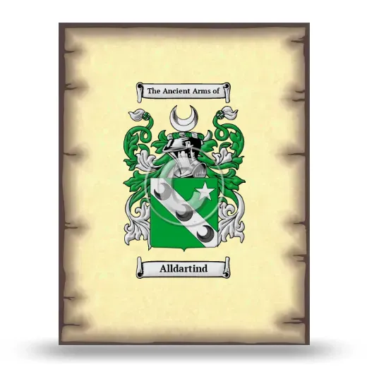 Alldartind Coat of Arms Print