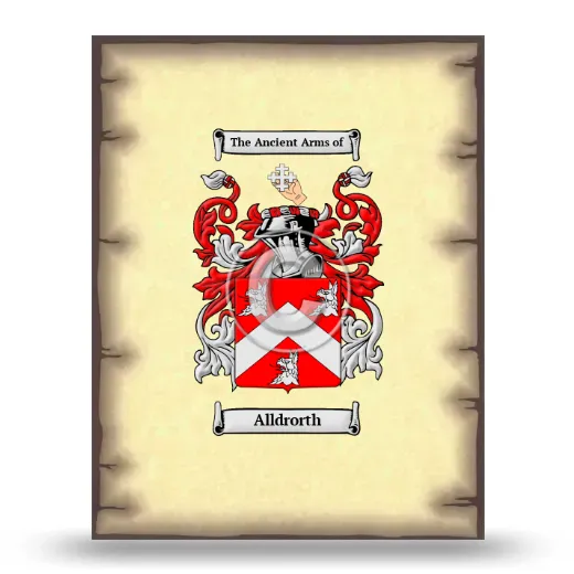 Alldrorth Coat of Arms Print