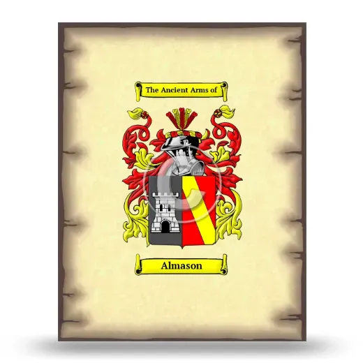 Almason Coat of Arms Print