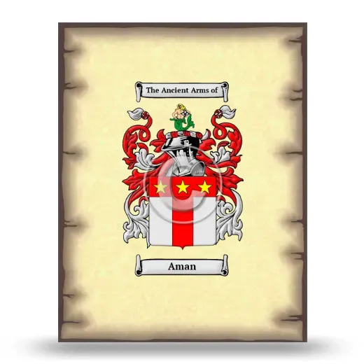 Aman Coat of Arms Print