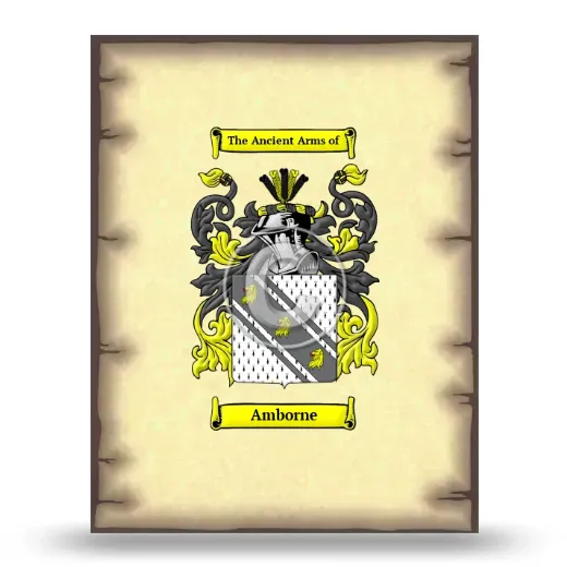 Amborne Coat of Arms Print