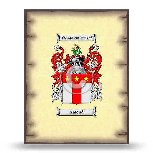 Amend Coat of Arms Print