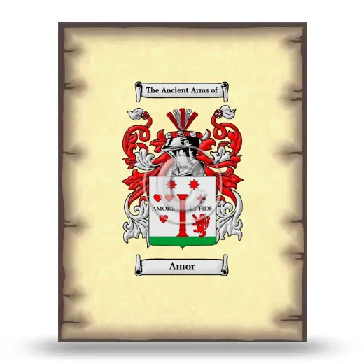 Amor Coat of Arms Print