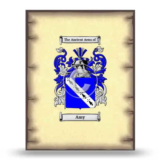 Amy Coat of Arms Print