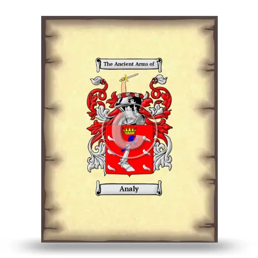 Analy Coat of Arms Print