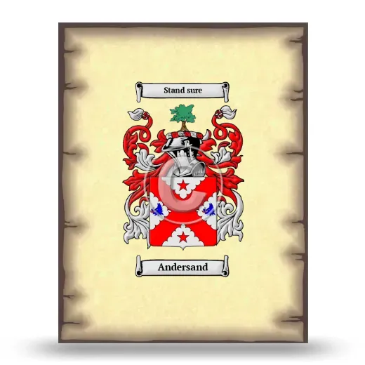 Andersand Coat of Arms Print